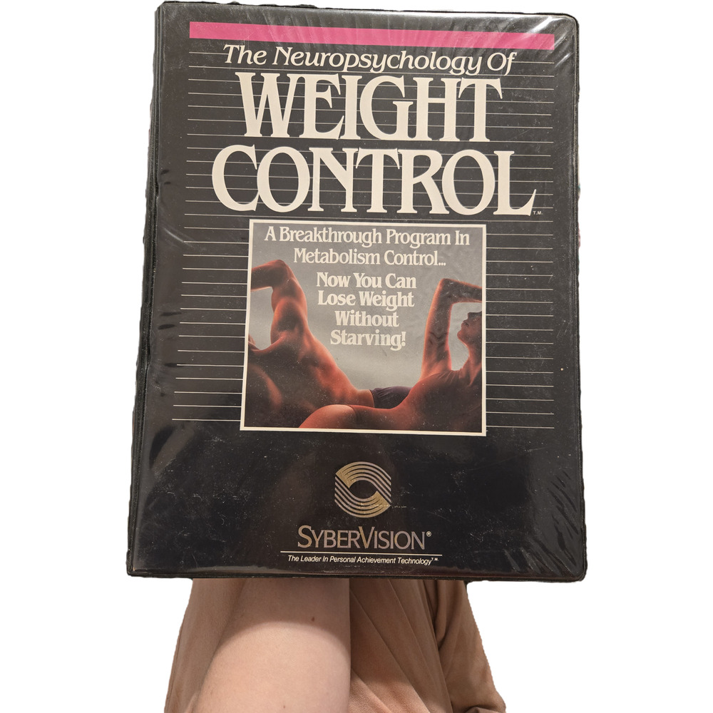 SyberVision The Neuropsychology Weight Control 8 Cassette Set Study Guide 1985